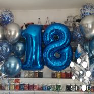 baloni za 18 rodjendan za decake