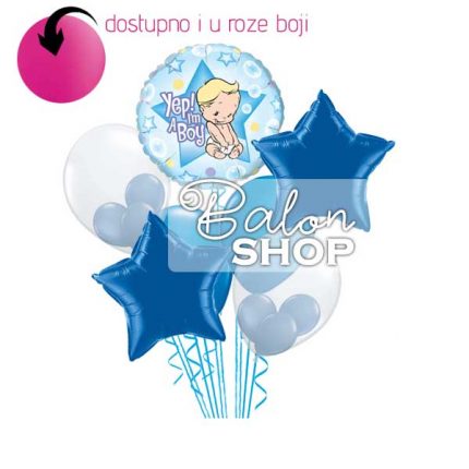 buket balona baby star