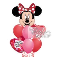 mini happy birthday buket balona with love