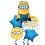 minions buket balona