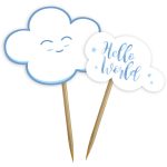 Toperi za rođenje dečaka Hello World