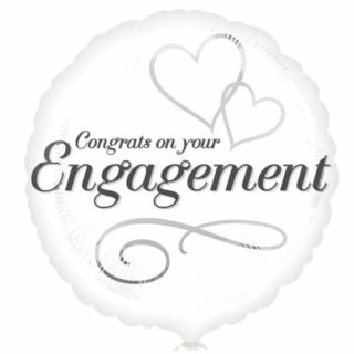 Congrats on your Engagement balon