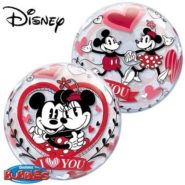 mickey and minnie bubble balon