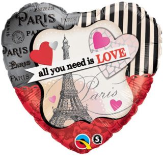 Love in Paris balon