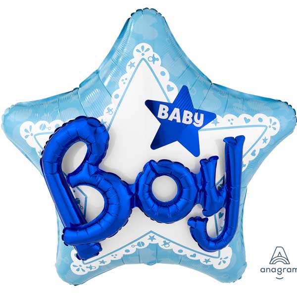 baby boy 3d balon