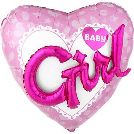 baby-girl 3d veliki balon