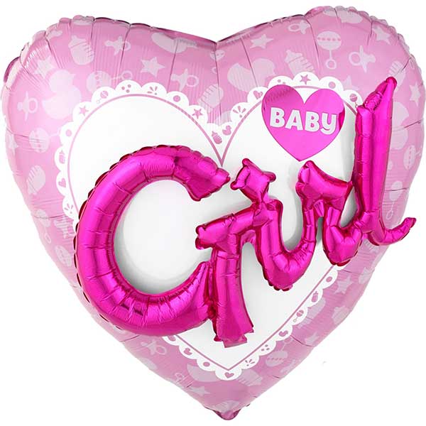 baby-girl 3d veliki balon