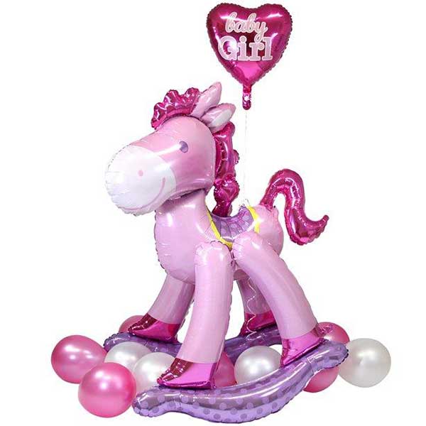 baby girl airwalkers balon