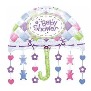 Umbrella Baby Shower balon