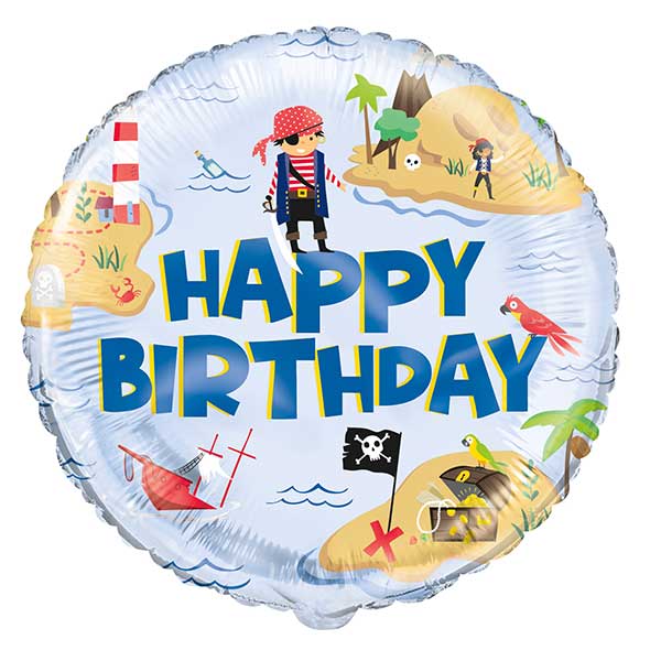 pirati happy birthday baloni