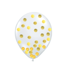 balon zlatne konfete