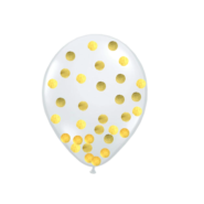 balon zlatne konfete