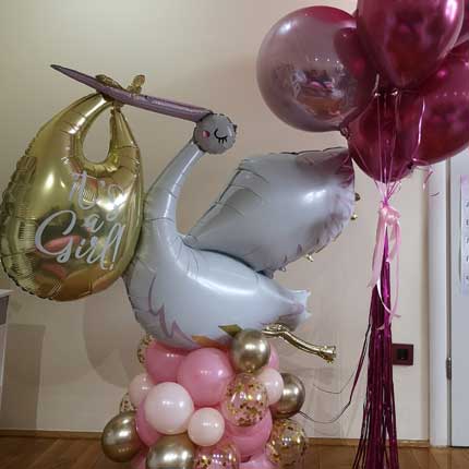 baloni za rodjenje bebe