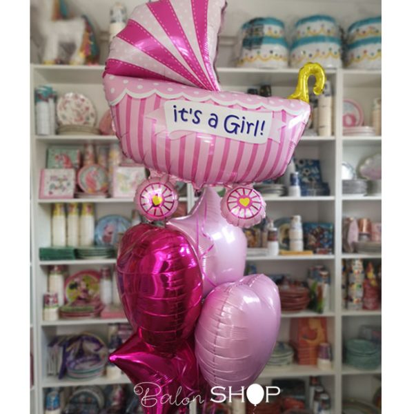 baloni za rodjenje bebe devojčice