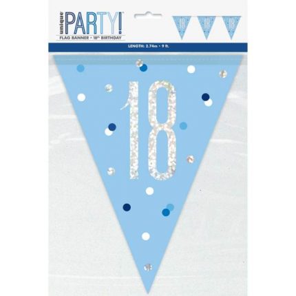 18 rodjendan plavi baner