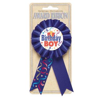 Bedž Birthday Boy plavi za rođendan