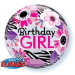 birthday girl bubble