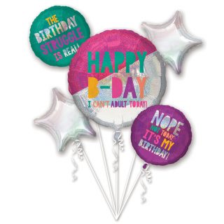 Birthday vibes only! buket helijumskih balona