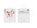 Bride to be toper za tortu rose gold - Slika 4