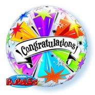 bubble congraduations balon