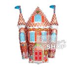 candy castle folija balon