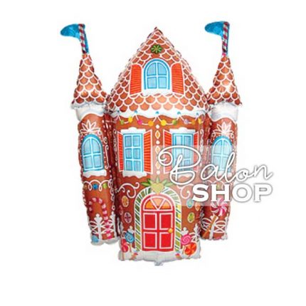 candy castle folija balon