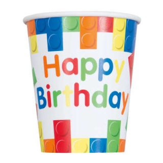 Lego Happy birthday čaša