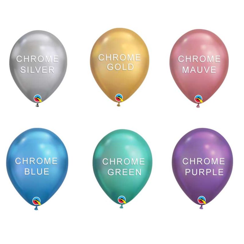 chrome baloni