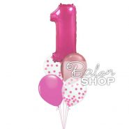 ciklama baloni za prvi rođendan