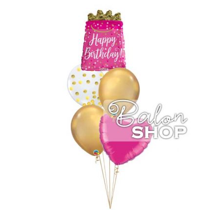 pink elegant buket