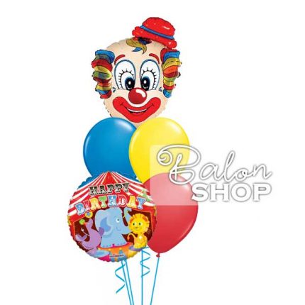 cirkus rodjendanski baloni u buketu