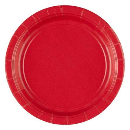 crveni tanjiri
