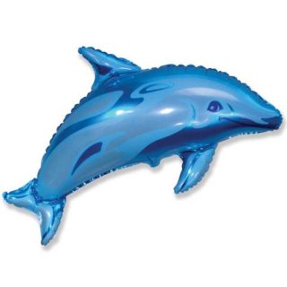 Delfin plavi balon