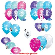 frozen latex balon