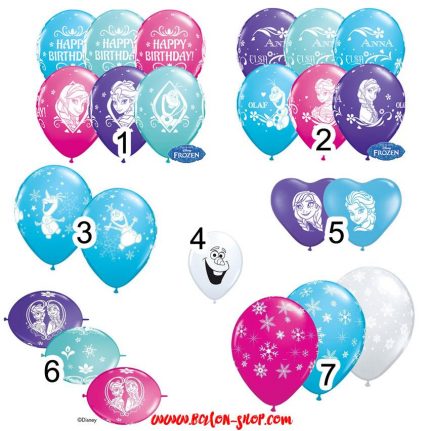frozen latex balon