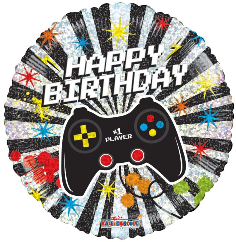 game happy birthday balon