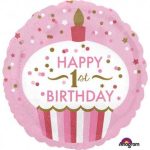 happy 1st folija balon
