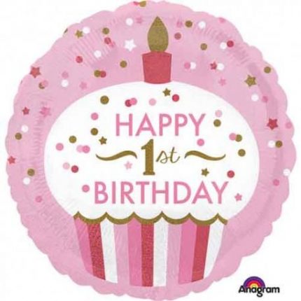 happy 1st folija balon