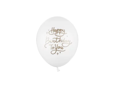 happy birthday latex baloni