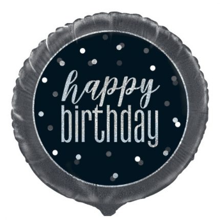 elegantan happy birhday balon