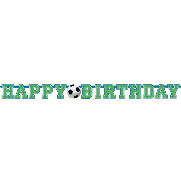 fudbal happy bithday baner