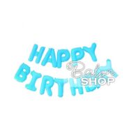 happy birthday slova baloni svetlo plavo