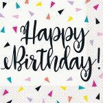 happy birhday salvete sa konfetama