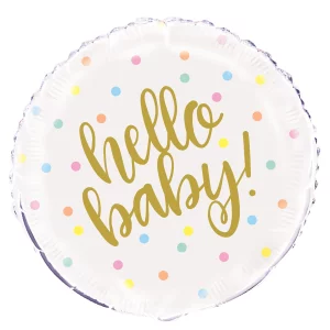 hello baby balon