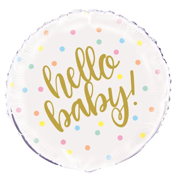 hello baby balon