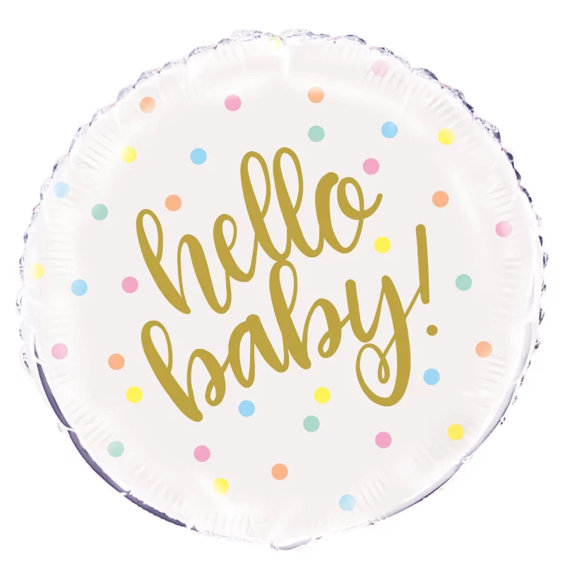 hello baby balon