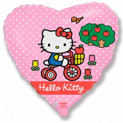 hello kitty bicikla balon