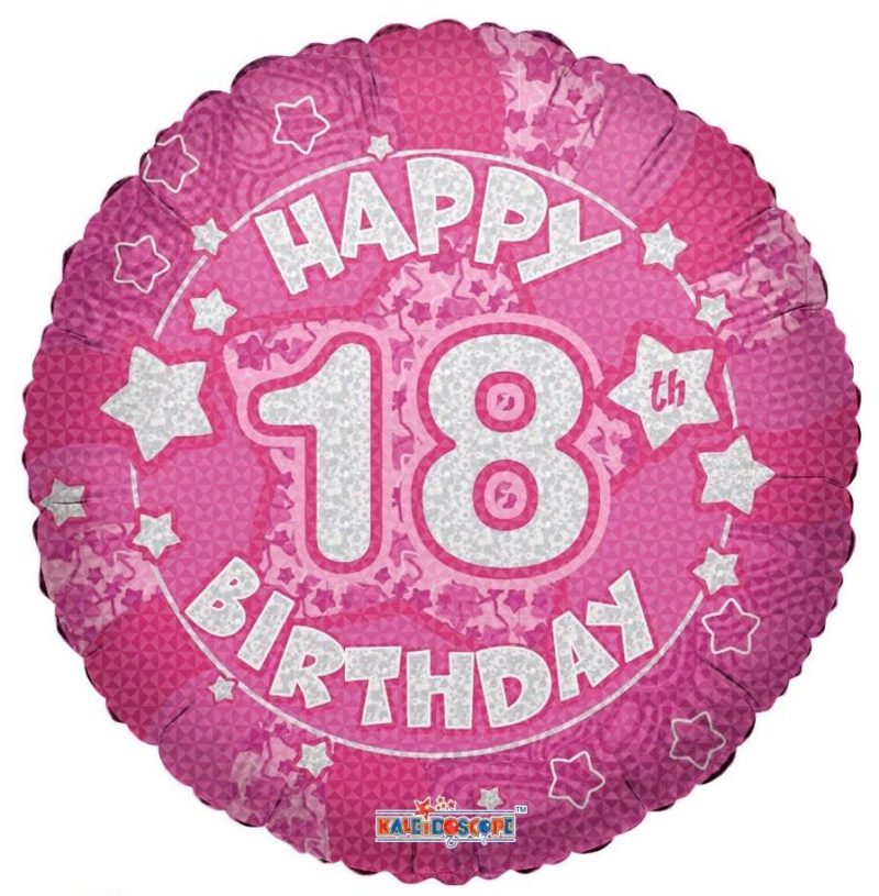 18ti roze holograohic