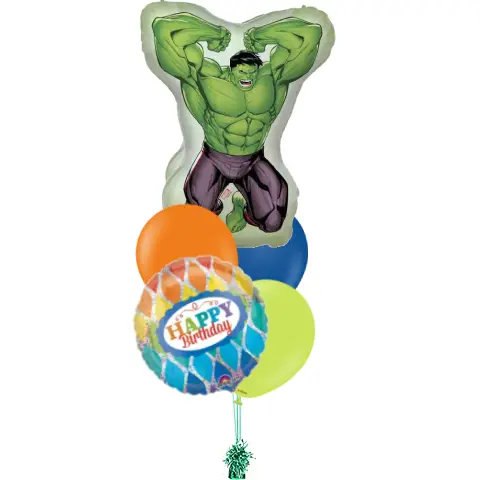 hulk rodjedanski buket balona
