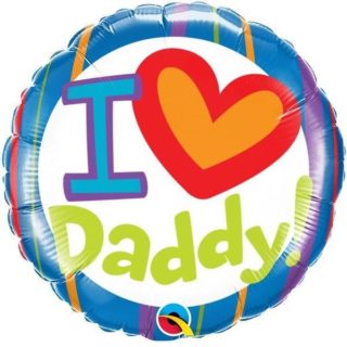 I Love Daddy balon za tatu